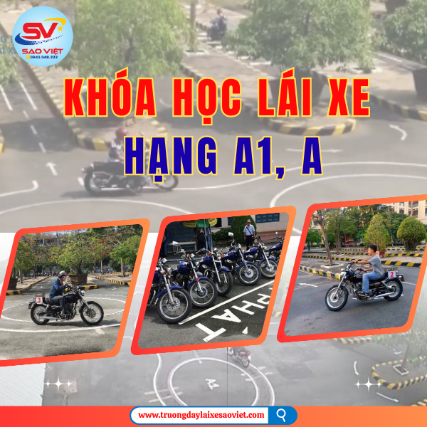 KHÓA HỌC LÁI XE HẠNG A & A1